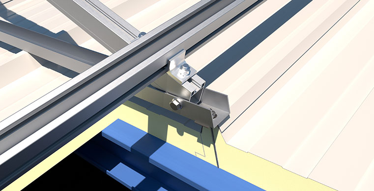 Sistema triangular de aluminio abierto